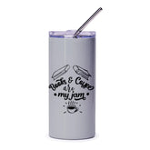 Books and Coffee Tumbler, Reading Lover Gift, Bookworm Tumbler, Reader Gifts, Book Club Tumbler, Coffee Lover Tumbler, Bookish Tumbler - Tawshia